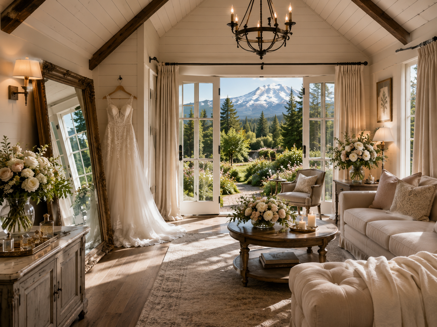 The Garden Suite and curated details for preparation